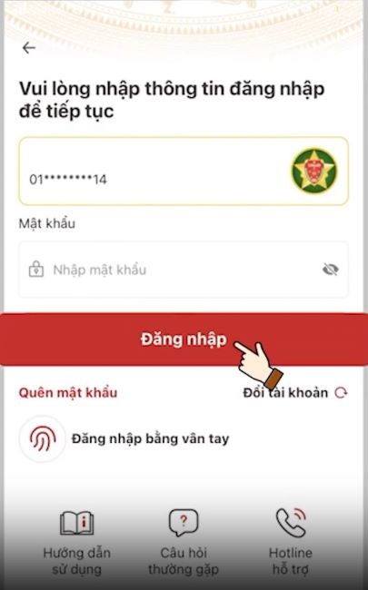 Hướng dẫn chi tiết cách khai báo tạm trú trên app Vneid