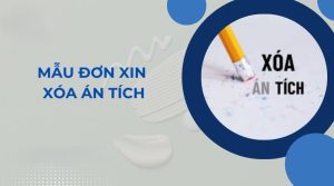 Xóa án tích là gì? Mẫu đơn xin xóa án tích mới nhất hiện nay