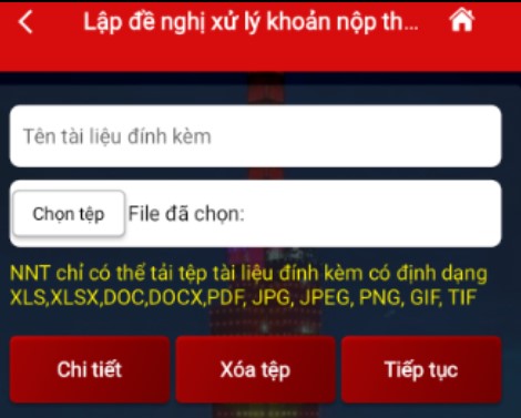 Hoàn thuế TNCN bằng cách sử dụng eTax moblie 